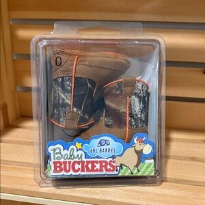 Baby Buckers Baby & Walker Brown Camo Boots